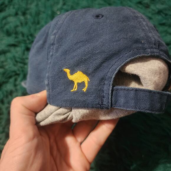 Vintage Camel Cigarettes Navy Blue Embroidered Dad Hat – 100% Cotton - Picture 4 of 8